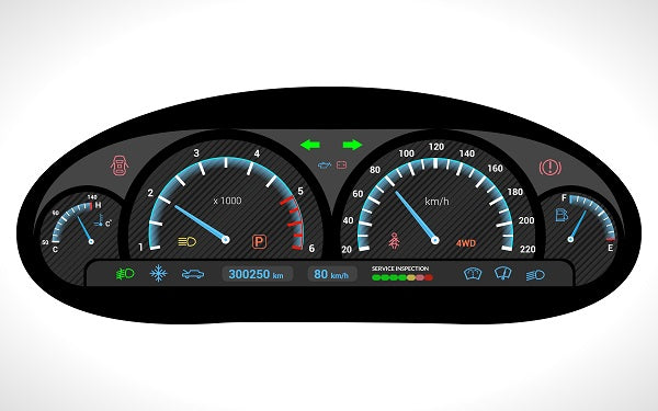 Auto Start-Stop System Dashboard Light Variations