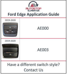 Autostop Eliminator for the Ford Edge will permanently disable the start stop feature on model years 2019 - 2020.