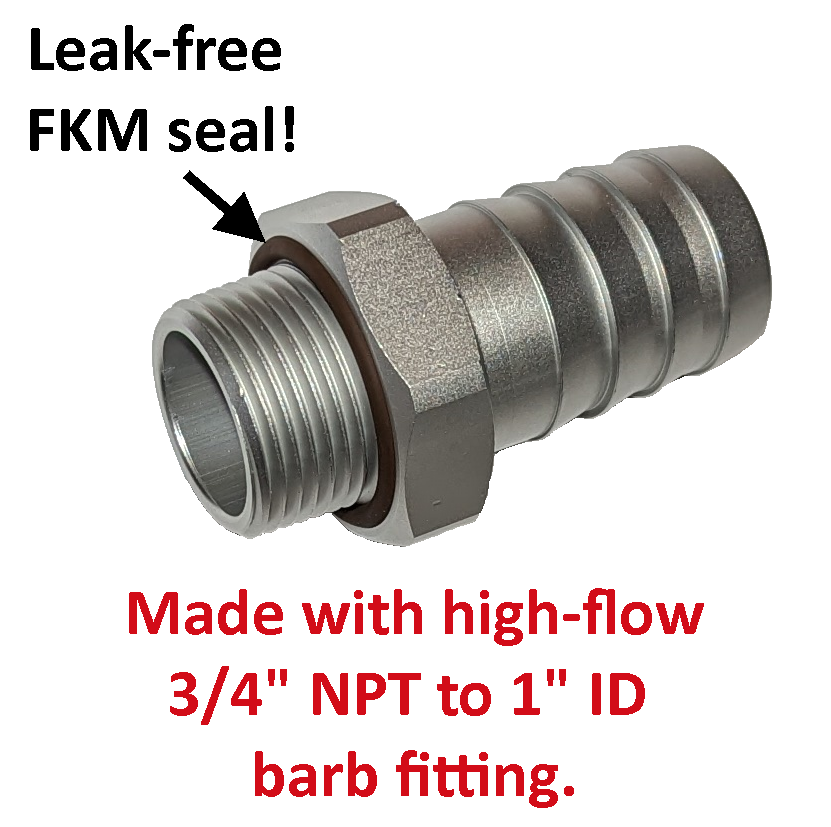 Fast Flow Spout for Sunoco or VP Racing Fuels Utility Jug
