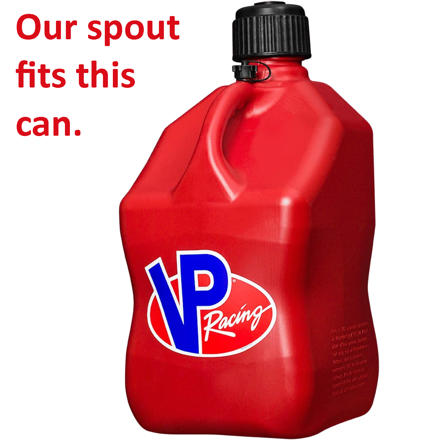 Fast Flow Spout for Sunoco or VP Racing Fuels Utility Jug