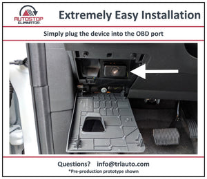 Autostop Eliminator is designed to override the auto stop programming on 2017-2019 Ford Escape models, so you don’t have to.